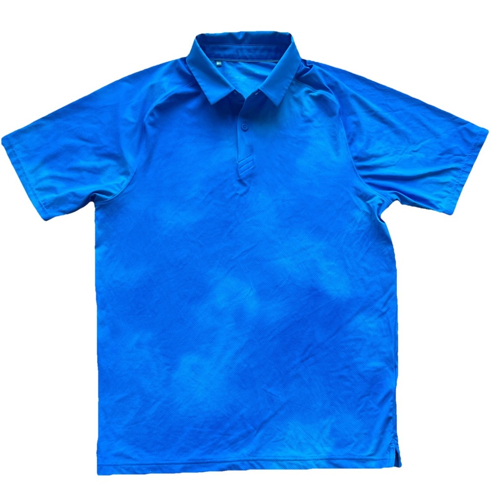 Blue Sky Under Armour Iso-Chill Short Sleeve Polo Shirt Men's Small